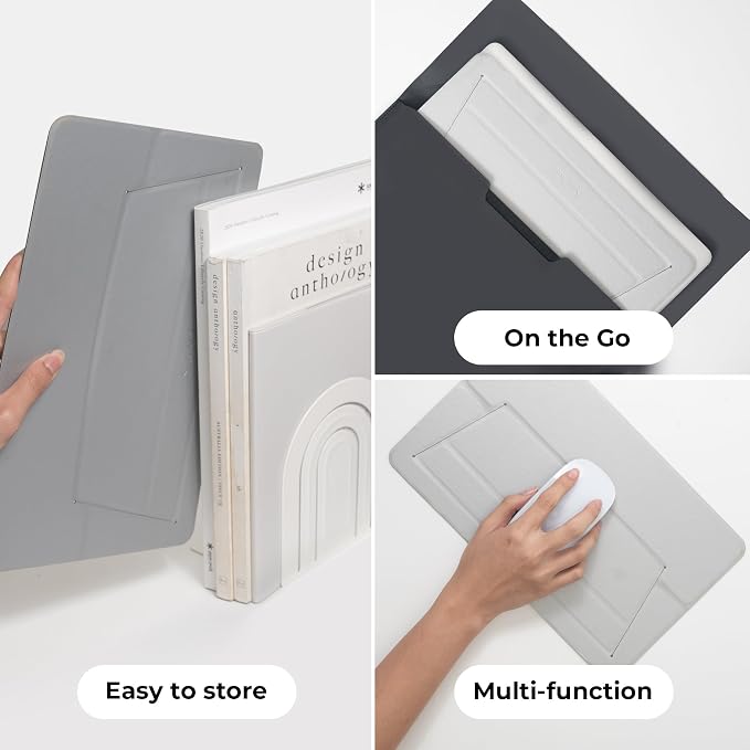 SenseAGE Laptop Stand for Desk, Ergonomic Notebook Stand, Foldable & Portable - Image 6
