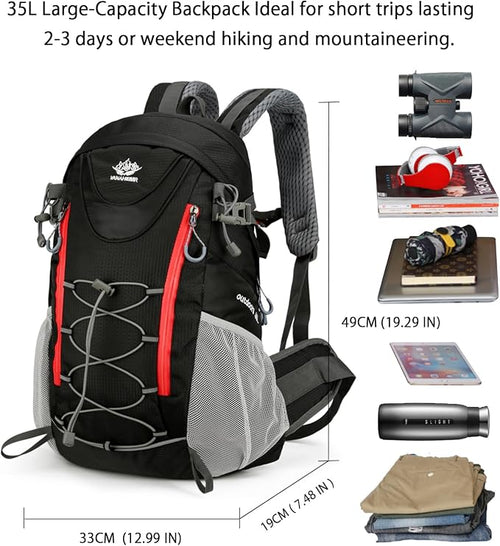 35L Hiking Backpack, Camping Backpack - Image 2