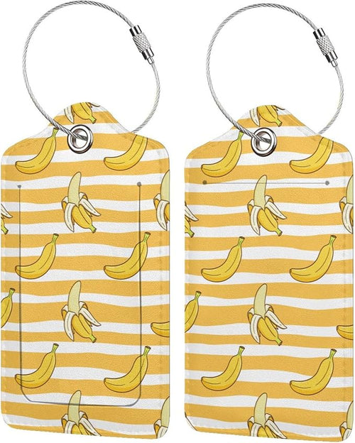 2 Packs Bananas Crew Luggage Tag by OUZPGAQ