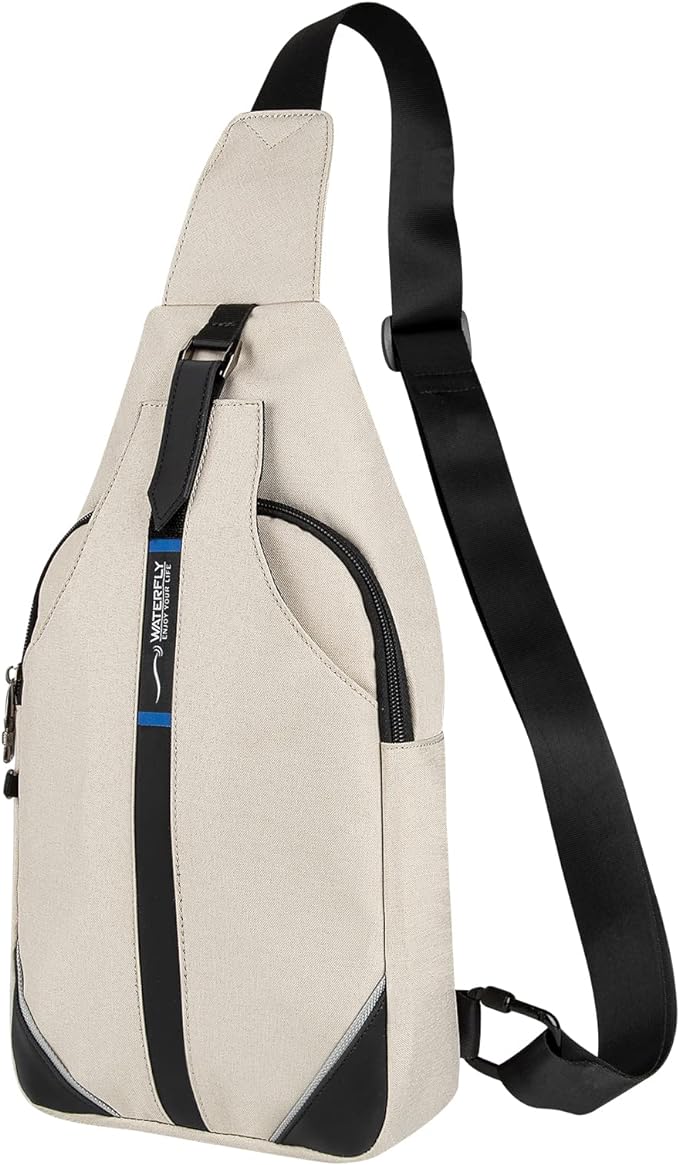 WATERFLY Small Crossbody Sling Backpack Anti Theft Backpack by Waterfly