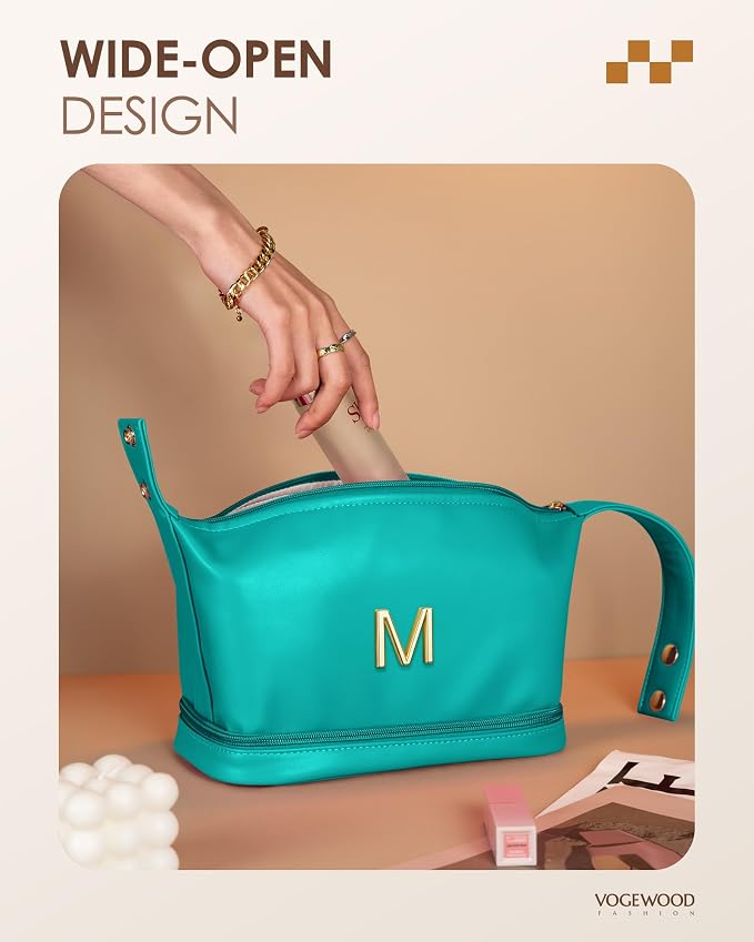 Women Gift Ideas for Her, Personalized Makeup Bag - Image 4
