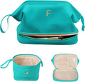 Daughter Birthday Gift for Her, Makeup Bags, Waterproof Double Layer Cosmetic by Vogewood