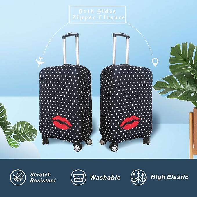 Explore Land Travel Luggage Cover Suitcase Protector Fits 18-22 Inch Case - Image 2