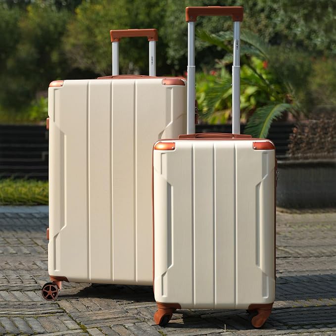 Merax 24 Inch Expandable Checked Luggage, Hardshell ABS Medium Suitcase - Image 2
