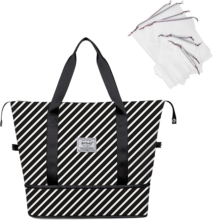 NPBAG Women Travel Duffel, Gym Workout Overnight Bag, Mommy Hospital Bag by NPBAG