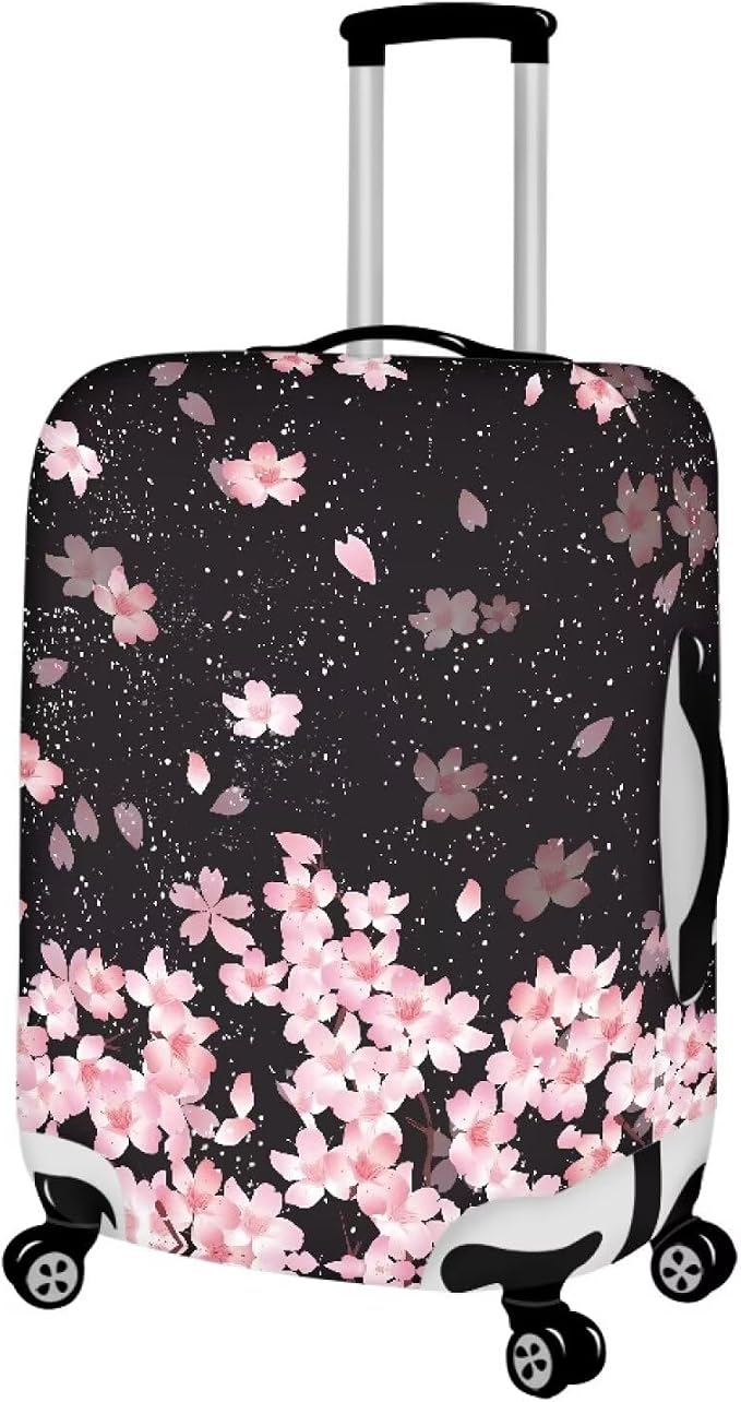 Cherry Blossom Luggage Covers Protector Elastic Trolley Baggage Case Fit 26-29 - Image 2