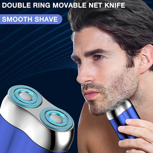 2025 New Model Mini Dual-Head Electric Shaver, Electric Mini Portable Razor - Image 2