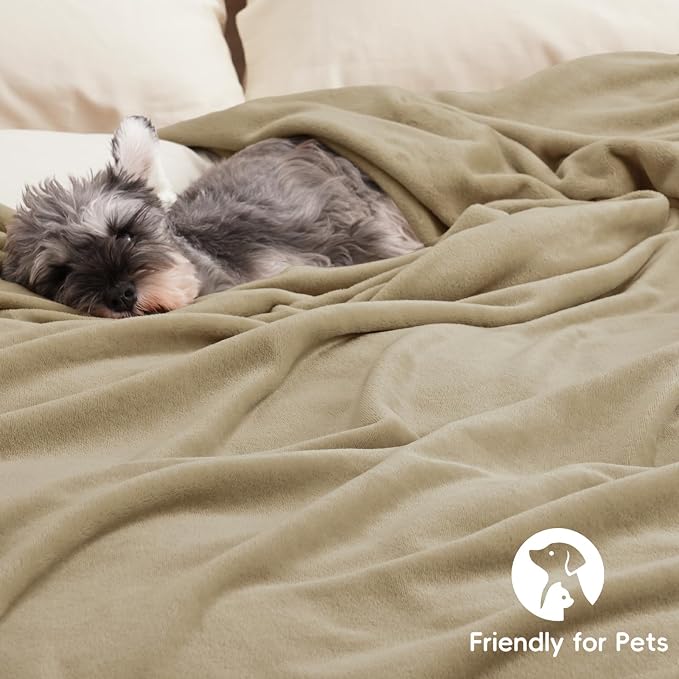 PHF Ultra Soft Fleece Blanket King Size, No Shed No Pilling Luxury Plush Cozy - Image 5