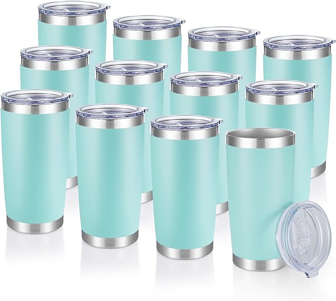 20 oz Tumblers Bulk Stainless Steel Tumbler by CoolYoleb