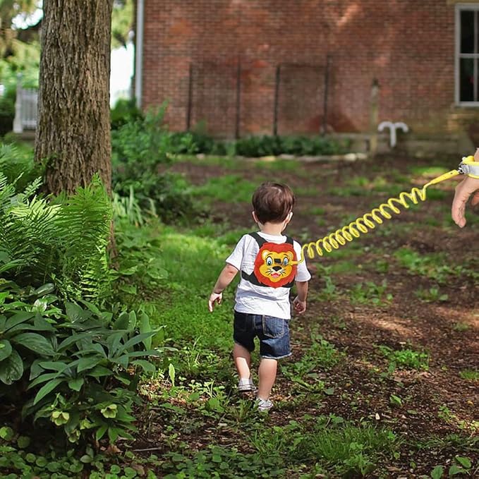 Toddlers Leash + Anti Lost Wrist Link Child Kids Safety Harness Kids Walking - Image 5