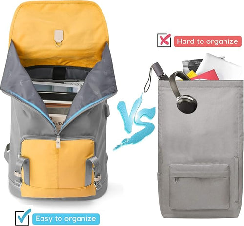 17" Laptop Backpack for Girls & Boys Teens, College Bookbag High School Backpack - Image 2