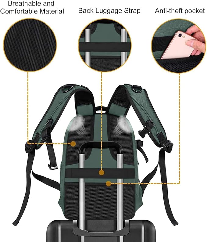 MOSISO Camera Backpack, DSLR/SLR/Mirrorless Photography Camera Bag 15-16 inch - Image 8