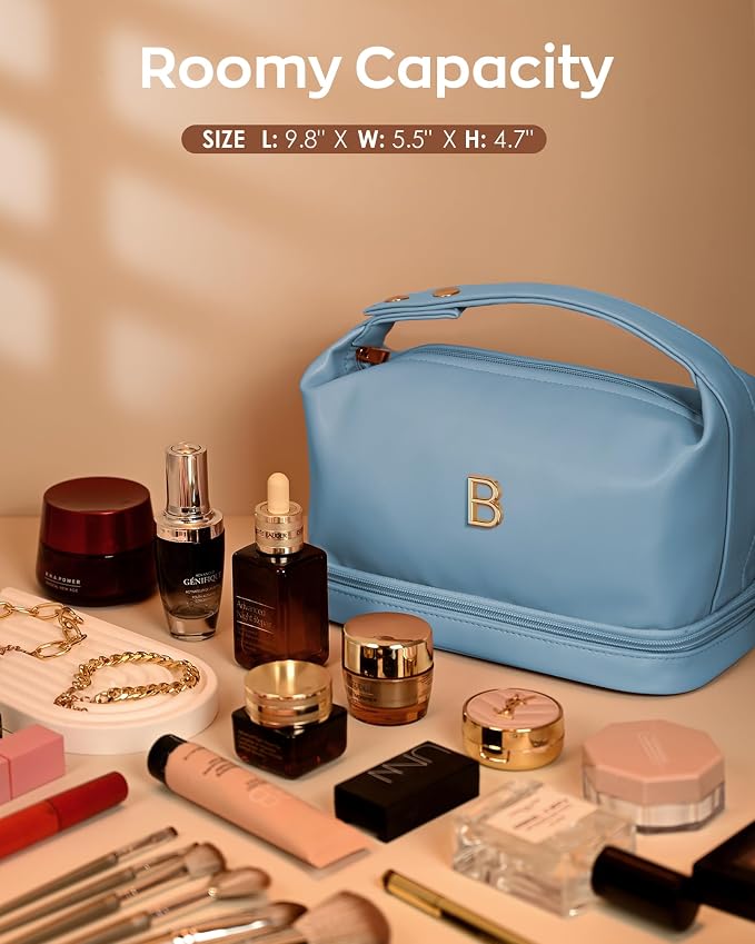 College Gifts for Women, Personalized Makeup Bag - Image 5