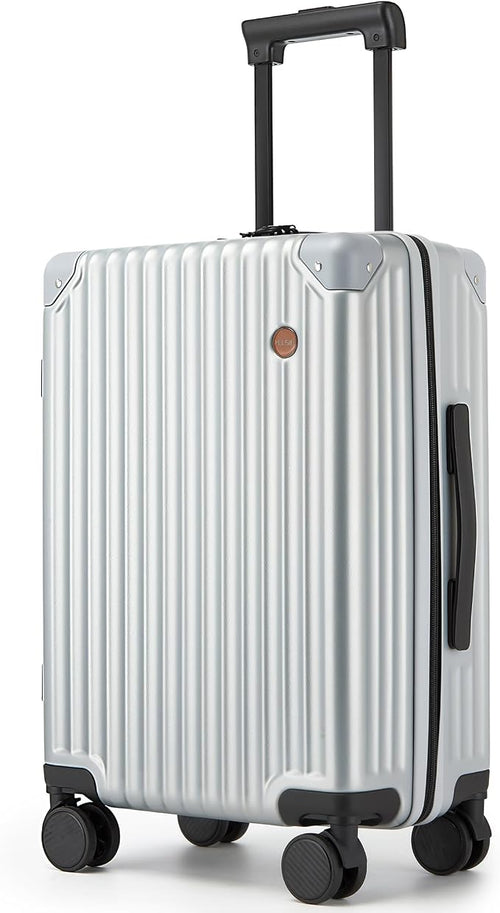 20 Inch Carry on Luggage, Airline Approved 22x14x9 Hard Shell Carry on Suitcase by TRAVELLUGGAGE