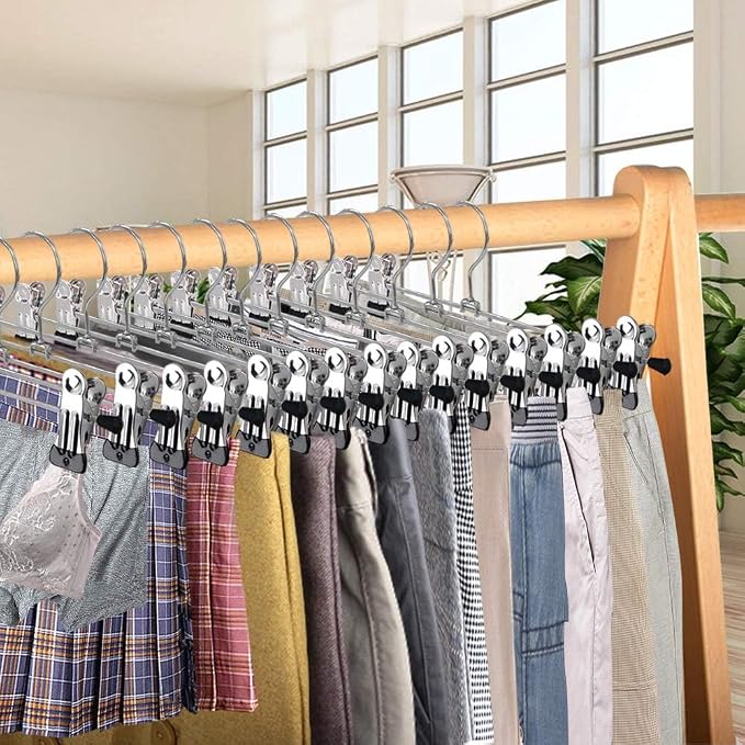 NORTHERN BROTHERS Pants Hangers 50 Pack, Skirt Hangers - Image 6