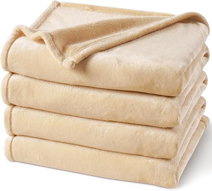 PHF Ultra Soft Fleece Blanket Twin Size, No Shed No Pilling Luxury Plush Cozy by PHF