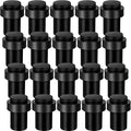 Chumia 30 Pcs Door Stopper Mounted Floor Stops Stainless Steel Cylindrical by Chumia