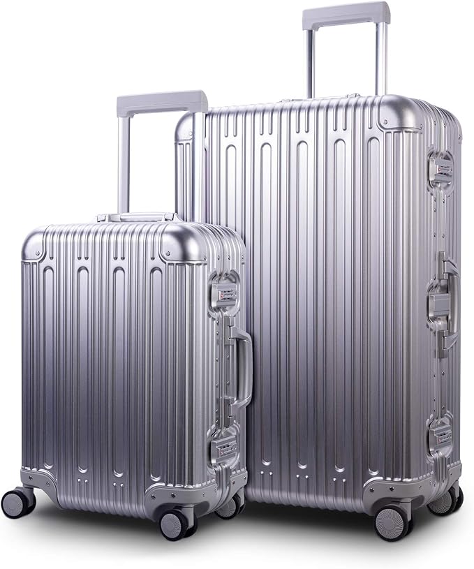 TRAVELKING All Aluminum Carry On Luggage - Image 8
