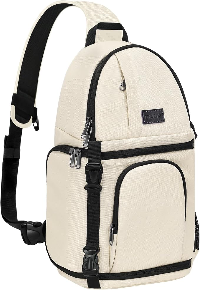 MOSISO Camera Sling Bag, DSLR/SLR/Mirrorless Camera Backpack Case Shockproof by MOSISO