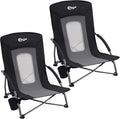 PORTAL Beach Chairs for Adults Camping Low Lightweight Portable Chair by PORTAL