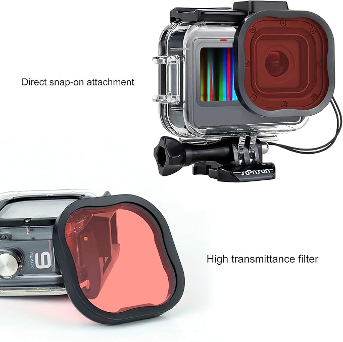 SOONSUN Waterproof Case with Dive Filters - Image 5