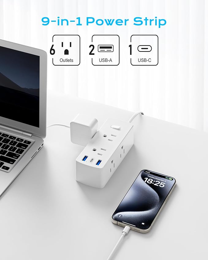 European Travel Plug Adapter, Olcorife US to Europe Type E/F Plug Adapter - Image 2