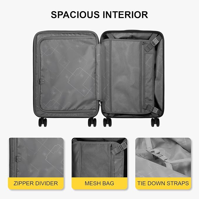 LEVEL8 Grace Carry on Luggage - Image 7
