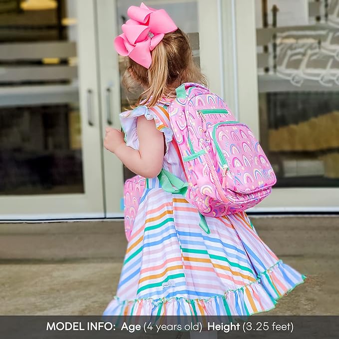 mibasies Toddler Backpack for Girls 2-4: Cute Kids Backpacks for Girls - Image 2