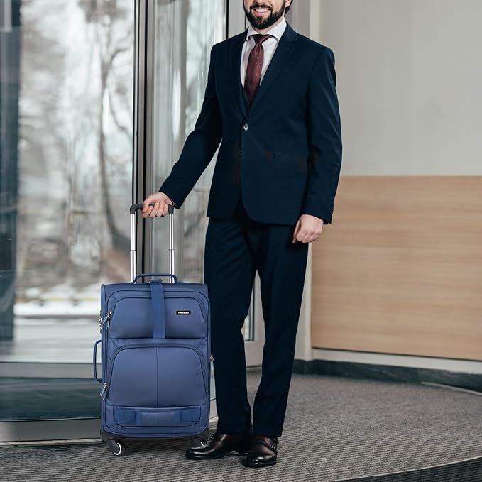 Hanke Luggage Sets 2 Piece Softside Expandable Luggage - Image 9