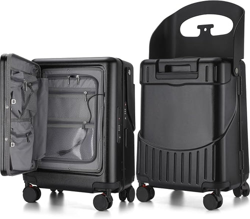 20 Inch Ride on Luggage with Seat by Bulyoou