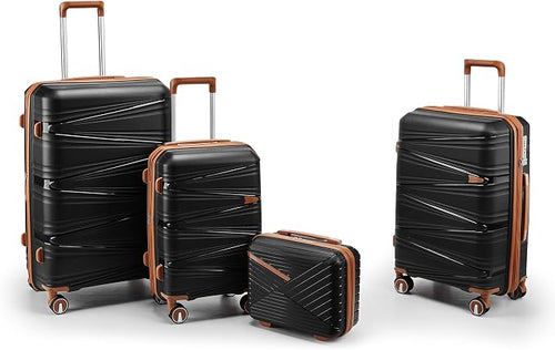 4-Piece Expandable Hardshell Luggage Set - Image 2