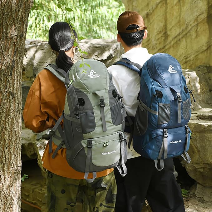 Bseash 50L Hiking Backpack, Water Resistant Lightweight Outdoor Sport Daypack - Image 6