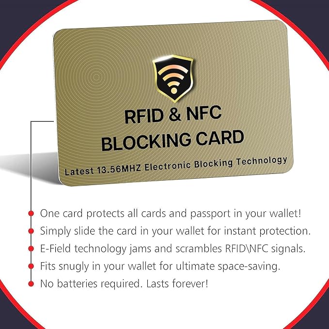 SaiTech IT RFID Cards One Card Protects Entire Wallet Purse - Image 6