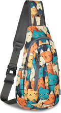 TITECOUGO Small Sling Bag, Lightweight Crossbody Backpack by TITECOUGO