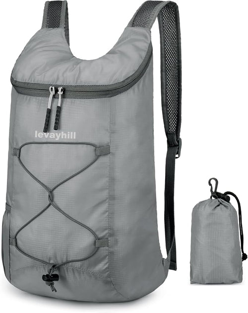 16L Hiking Daypack Lightweight Foldable Travel Backpack Water Repellent Camping by Levayhill