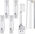 Patelai 4 Pieces Travel Toothbrush Set, Soft Bristle Mini Foldable Tooth Brush by Patelai