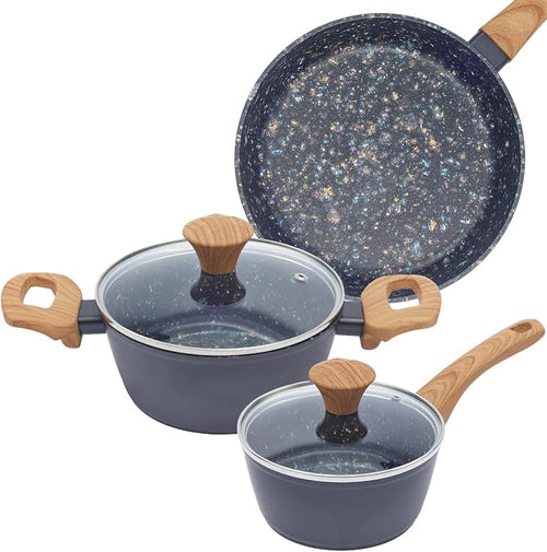 3-Piece Nonstick Pots and Pans Set by Unknown