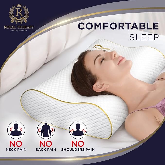 4-Layer King, Contour Pillow, Side Sleeper Pillow, Orthopedic Pillow, Neck - Image 3