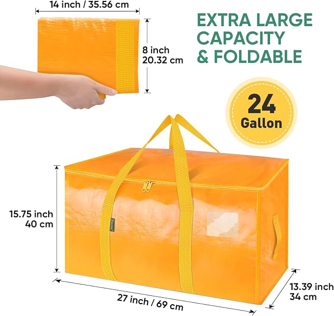 BALEINE 8-Pack Oversized Moving Bags - Image 2