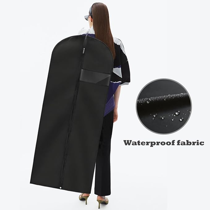 Dress Bags for Gowns Long, Suit Bag Cover for Storage and Travel - Image 6
