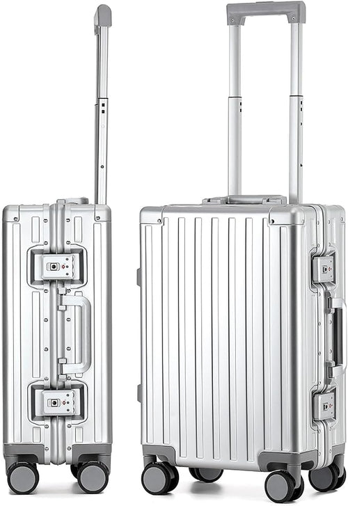 20 Inch All Aluminum Carry On Luggage 22x14x9 Airline Approved by Unknown