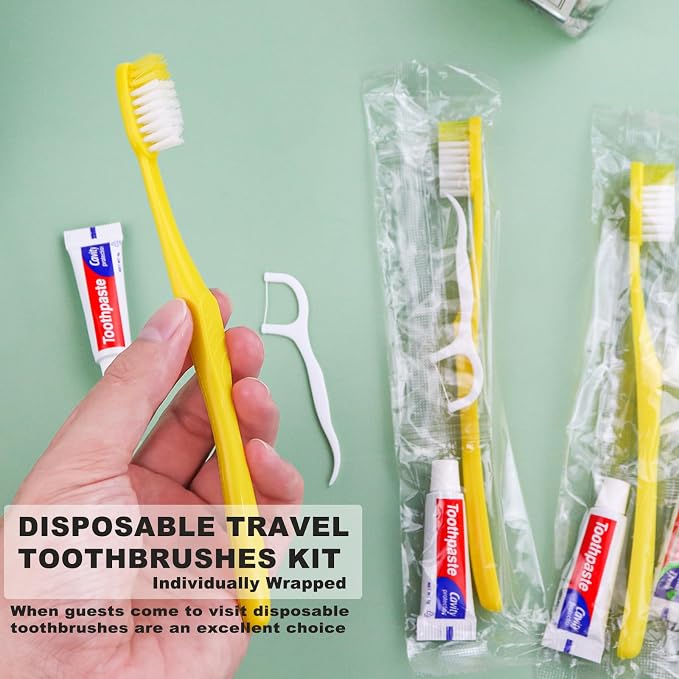 50 pcs Disposable Toothbrushes - Image 7