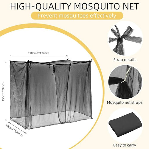 4 Corners Mosquito Net for Mosquiteros para Camas Bed Canopies Netting Bed - Image 2