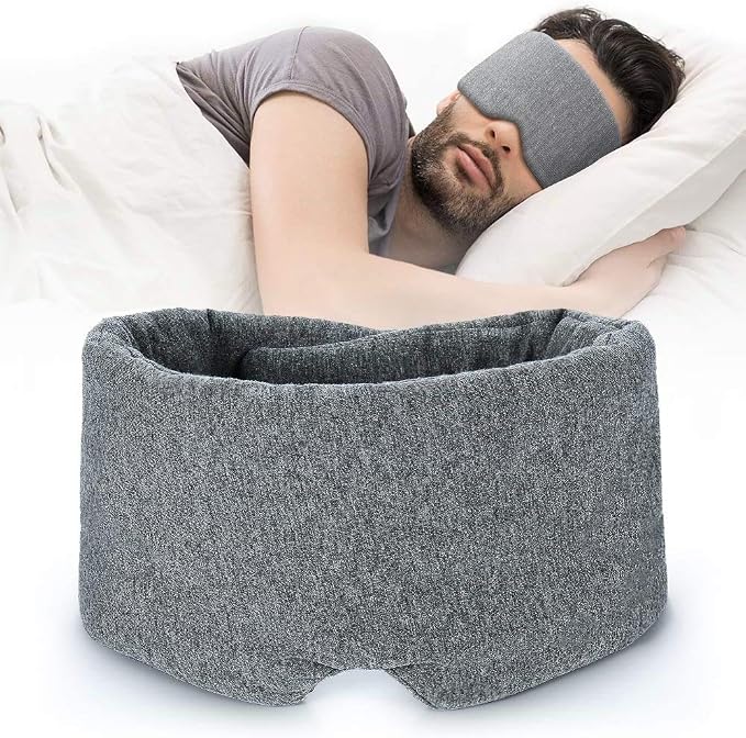 FRESHME Cotton Sleep Eye Mask for Women Men by FRESHME