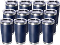 DOMICARE 20oz Tumbler with Lid Stainless Steel Tumblers Bulk, Double Wall by VisittheDOMICARE
