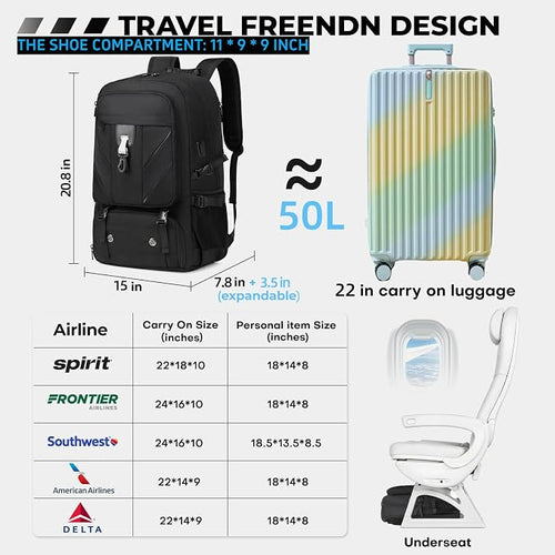 17.3 Inch Travel Laptop Backpack - Image 2