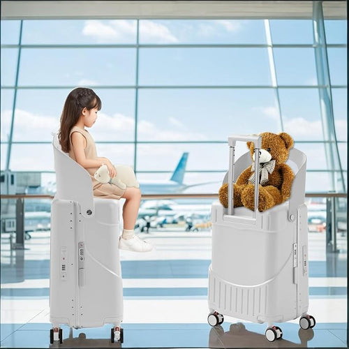 20 Inch Ride on Luggage With Seat - Image 2