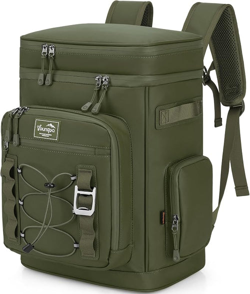 42Cans Cooler Backpack Insulated Leak Proof by YOUNGOA