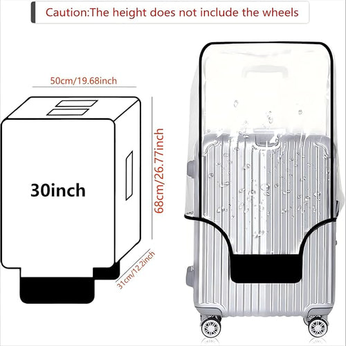 30 Inch PVC Luggage Protector Cover - Image 2
