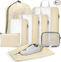 Gonex 8 Set Expandable Mesh Packing Cubes by Gonex